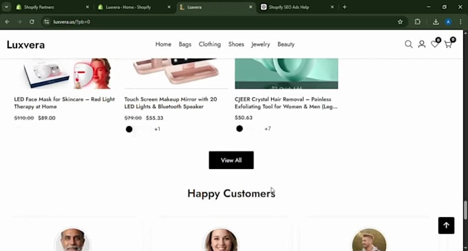 build a custom shopify store or theme with liquid, sections and blocks