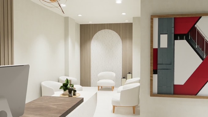 design stunning 3d interior visuals