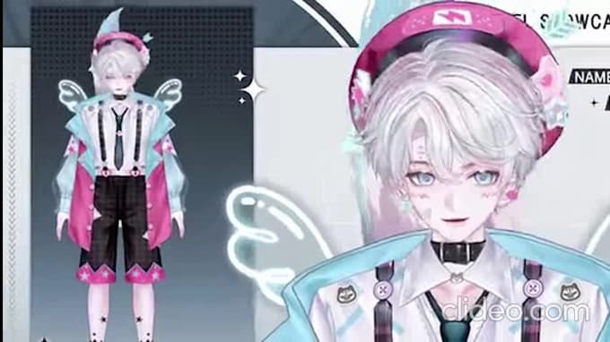draw and rig vtuber live2d vrchat avatar vtuber model vrm model prprlive vtube