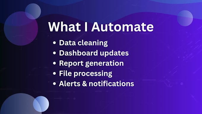 automate your excel, CSV, or google sheets data using python workflows
