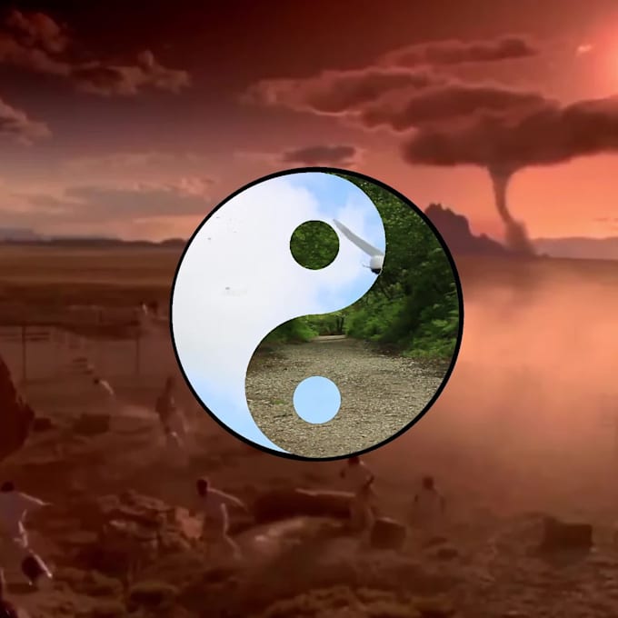 create a looping ying and yang animation for you