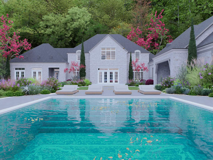 do landscape architect, 4k renderings and walkthrough video