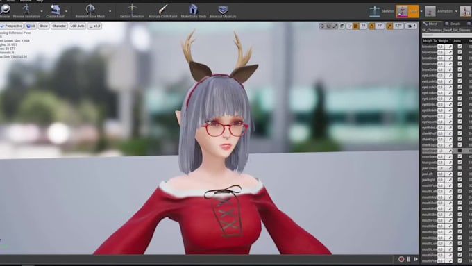 codie ai companion avatar,glb,vrm,ffxiv model,sybran code27,arkit151,physics,rig