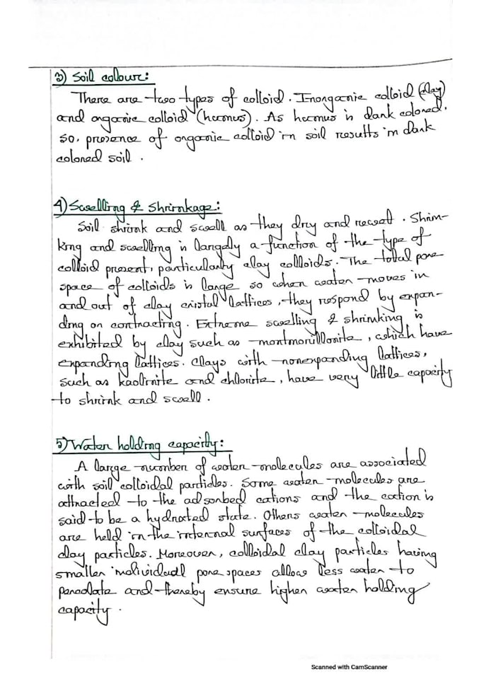 handwrite notes, letters or any documents for you