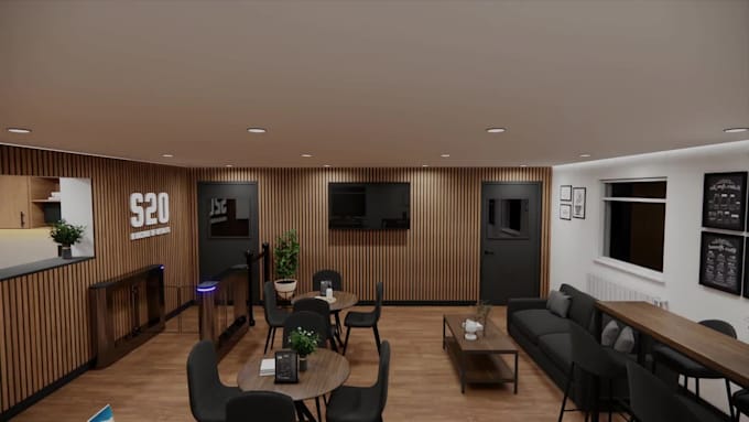 create realistic 3d walkthrough animation and rendering