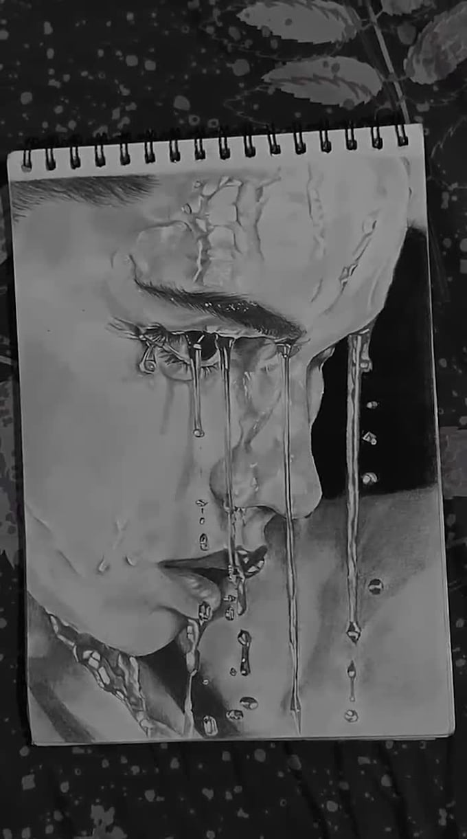 do pencil portraits with much realism