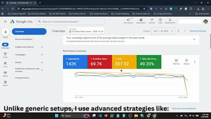 be your google ads PPC campaign manager and optimization expert