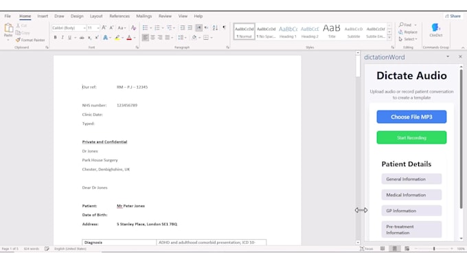 develop microsoft office addin plugin with ai integration