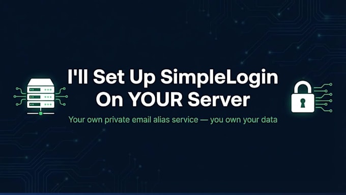set up self hosted simplelogin server on your vps