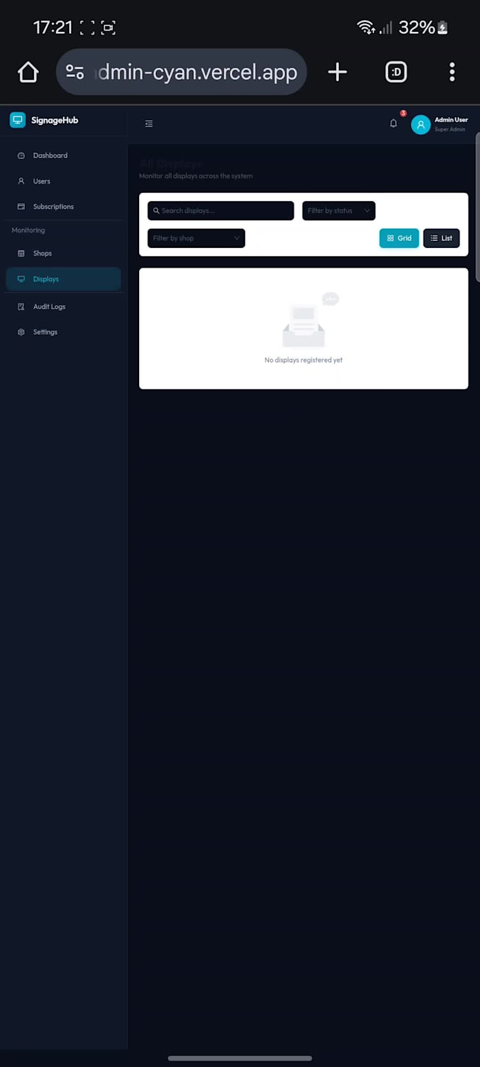 industry level software and website maker iso and android