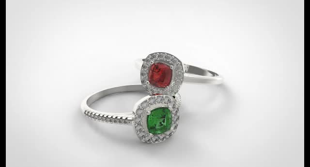 design any type of custom jewelry with cad and render it