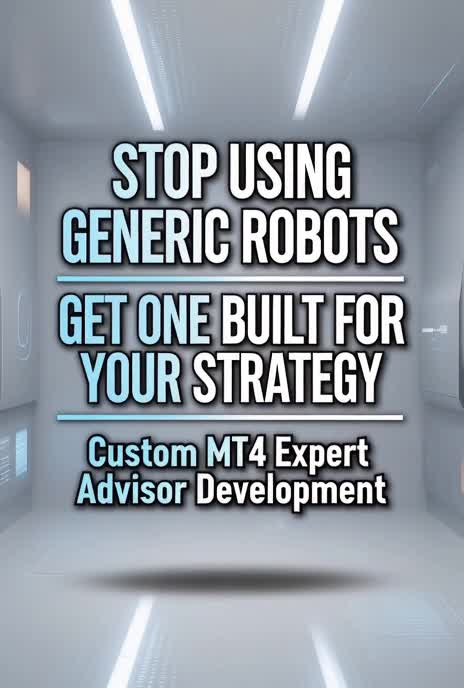 build a custom mt4 forex robot based on your trading strategy