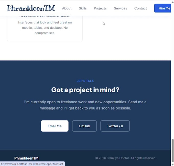 build a responsive landing page