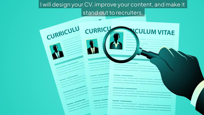 design professional CV and resume using canva
