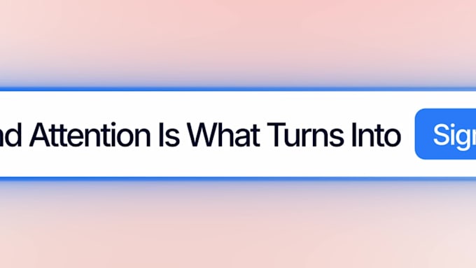 make kinetic typography and motion graphics for your saas app