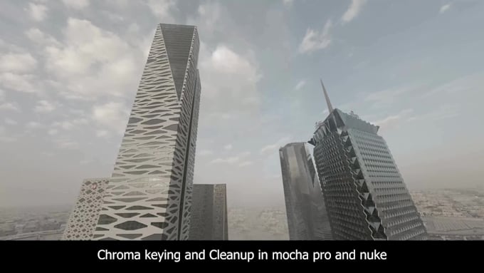 do chroma keying and cleanup in nuke