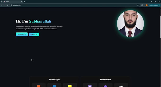 fix HTML CSS and javascript, responsive design error