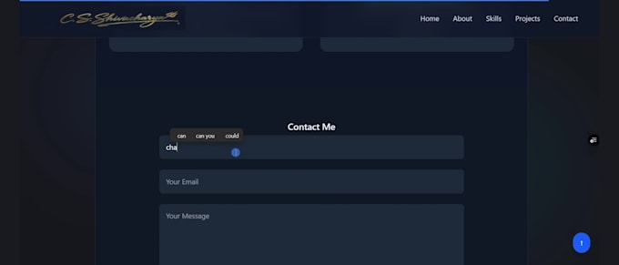 build a responsive react website or frontend