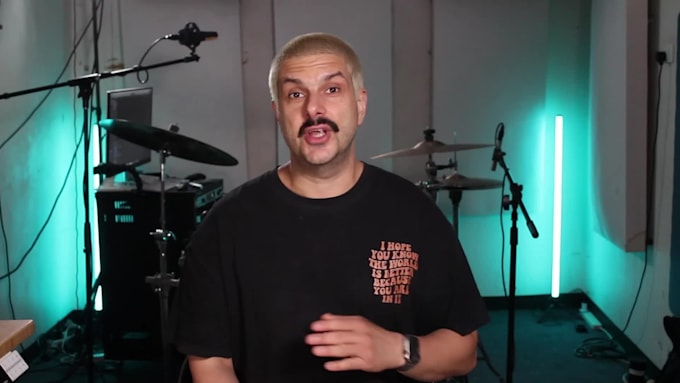 be your acoustic rock session drummer