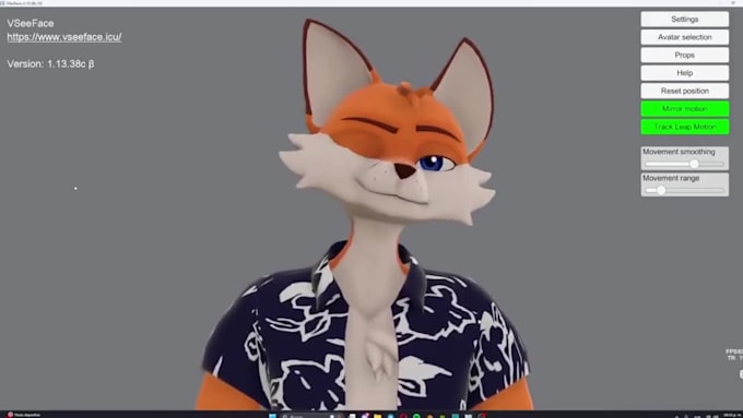 create 3d furry avatar vrchat avatar model sfw vseeface tracking vrm unity model