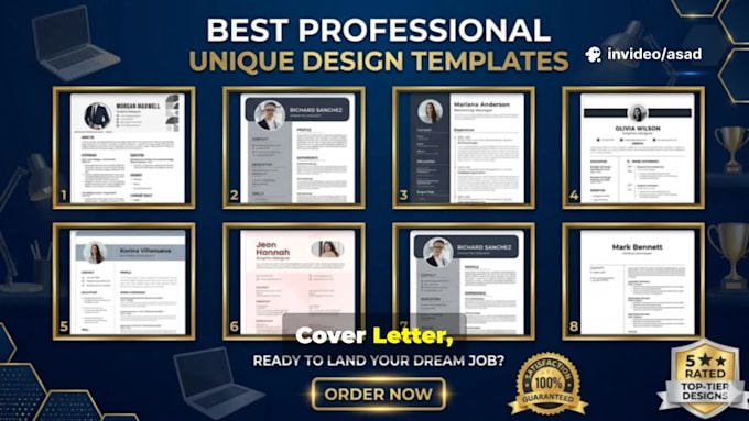 create impressive resume, CV and linkedin profile optimization