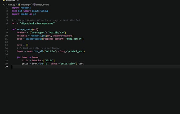 write custom python automation and web scraping scripts