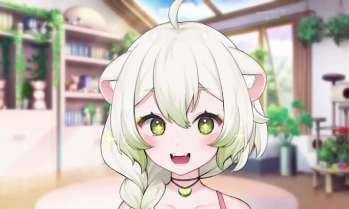 design and rig live2d vtuber model art vtuber rigging character design vtuber