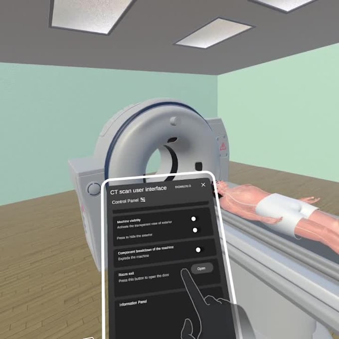 develop interactive VR training simulators for complex machinery