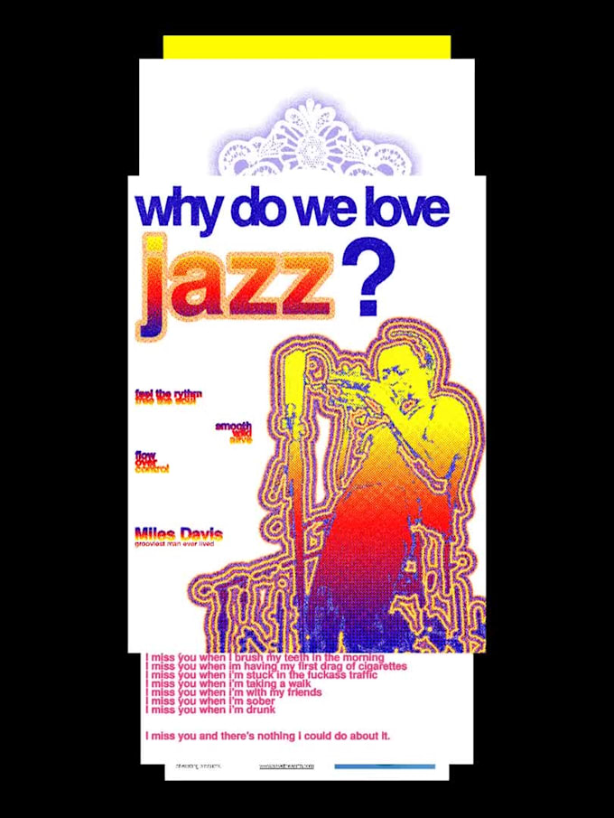design a bold music, event, or editorial poster
