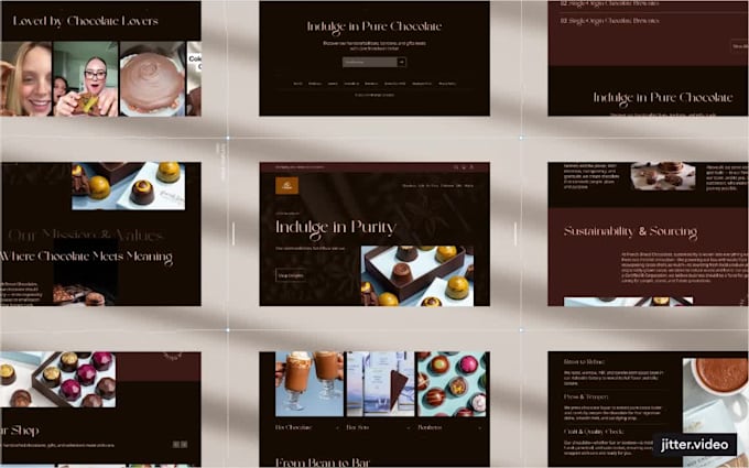 design modern and minimal landing page using figma