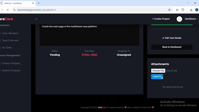 build a custom saas platform or PHP web application