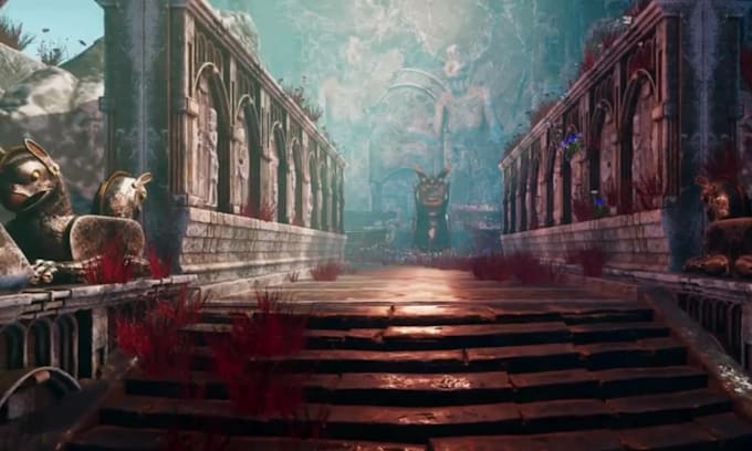 build ue5 3d game environments, landscapes, and high quality level design