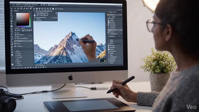 provide high end photo editing and video editing services