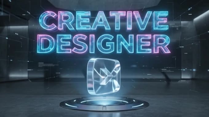 design highly engaging 3d gaming and tech youtube thumbnails