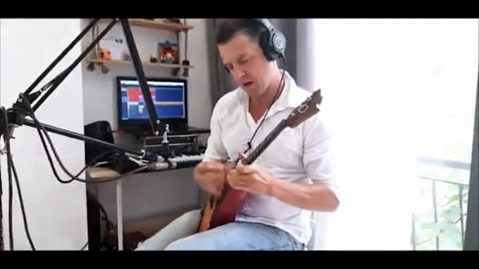 record professional electric guitar, studio quality