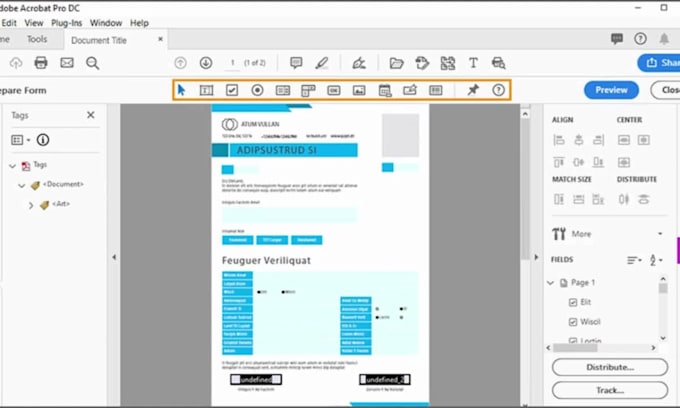 create interactive fillable pdf form adobe acrobat pdf design adobe indesign