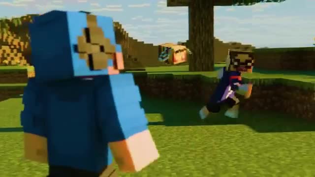 create 3d minecraft animation, character modelling stop motion animation