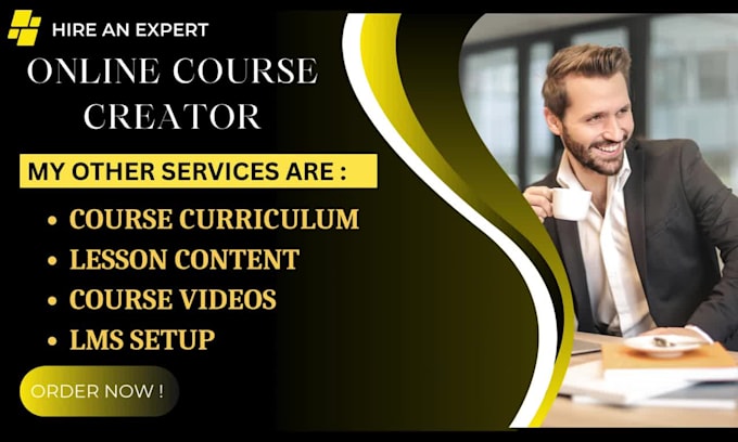 create your online course, curriculum, lessons, content and lms