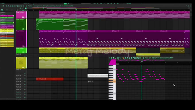 recreate your reference track as a full midi file