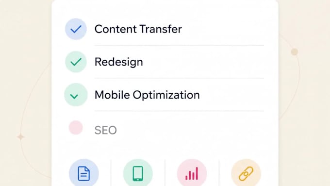migrate wix website to squarespace website redesign squarespace to wix seo setup