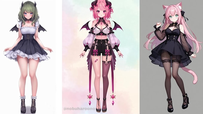 design live2d vtuber model live2d vtuber rigging, 3d vtuber model for streaming