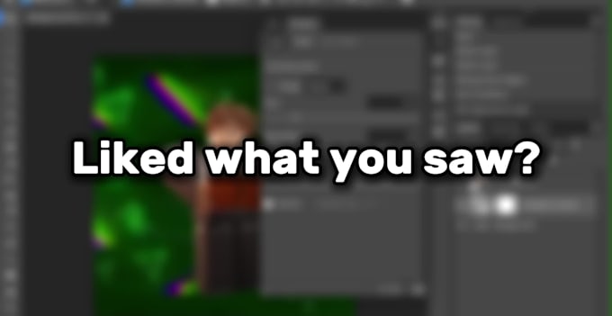 create a clean custom roblox gfx profile picture