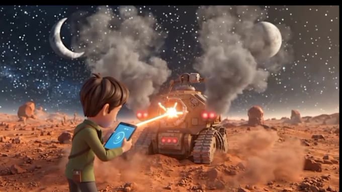 create 3d kids animated stories