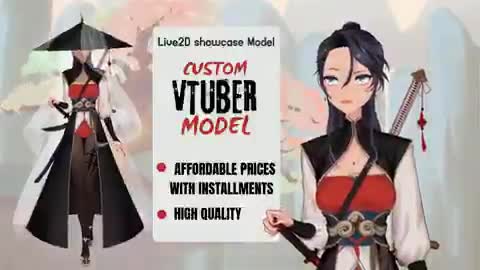 create a custom live2d vtuber model and rig it for streaming