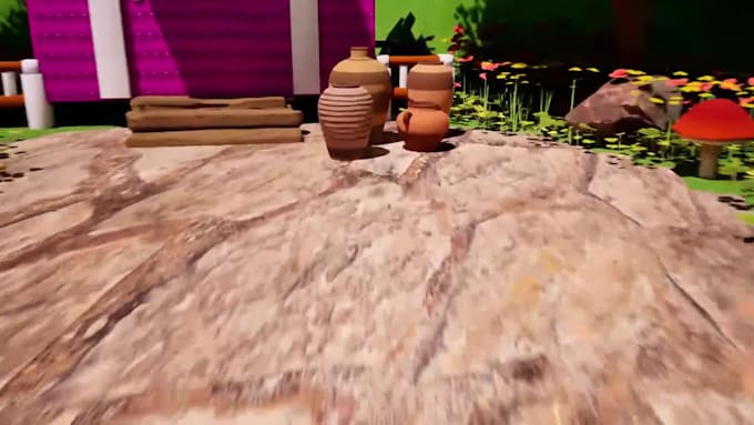 do low poly 3d game environment low poly props and assets model unreal engine
