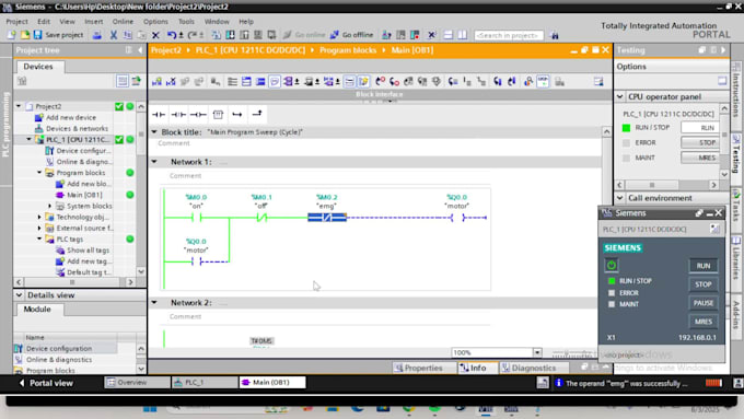 help you with any robotics, plcs automation or mechatronics engineering project