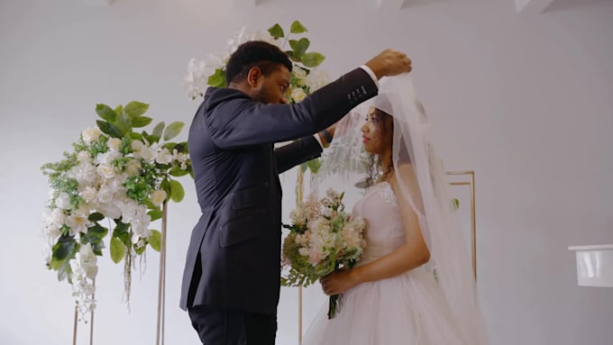 do wedding video editing, cinematic wedding video edit