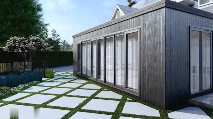 do backyard landscape design outdoor garden landscape rendering 3d patio design