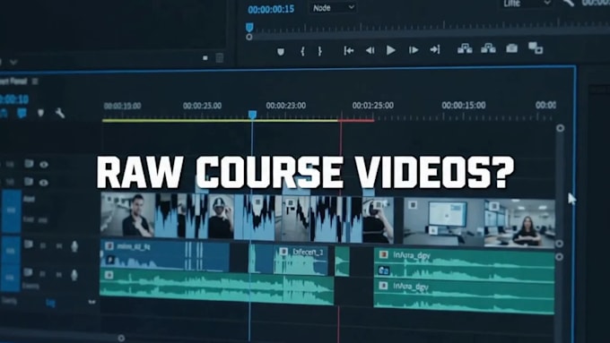edit online course and training videos professionally