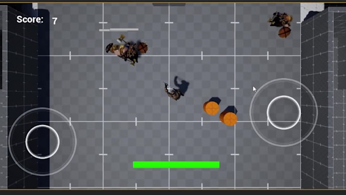 develop unreal engine game, blueprints, ai and game prototype